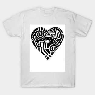HEART LABRYNTH T-Shirt